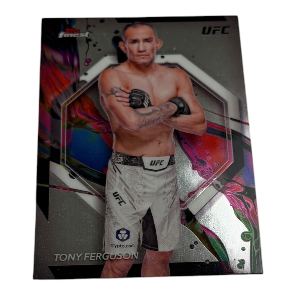 2024 Topps Finest UFC Tony Ferguson Common Card 96 Lightweight MMA
